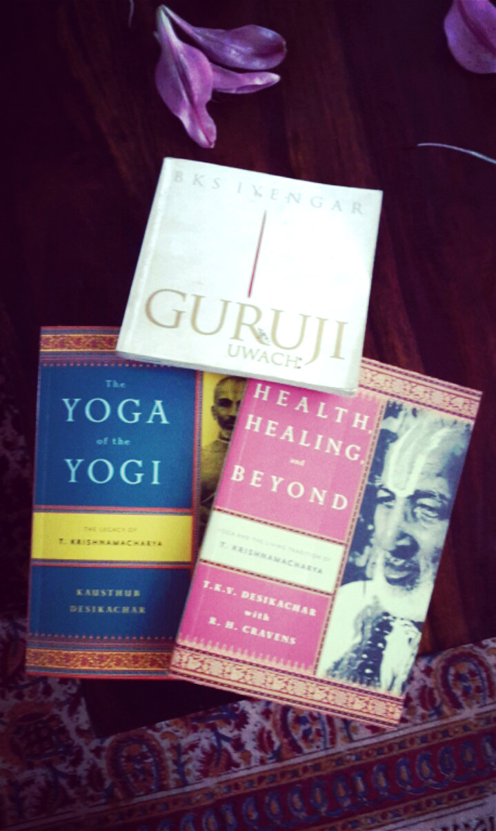 Some important books for yoga practitioners.