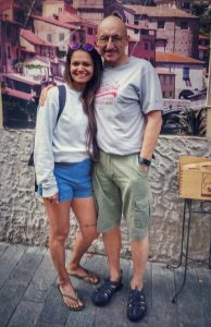 With Vittorino, the gregarious owner of Pietrantica.