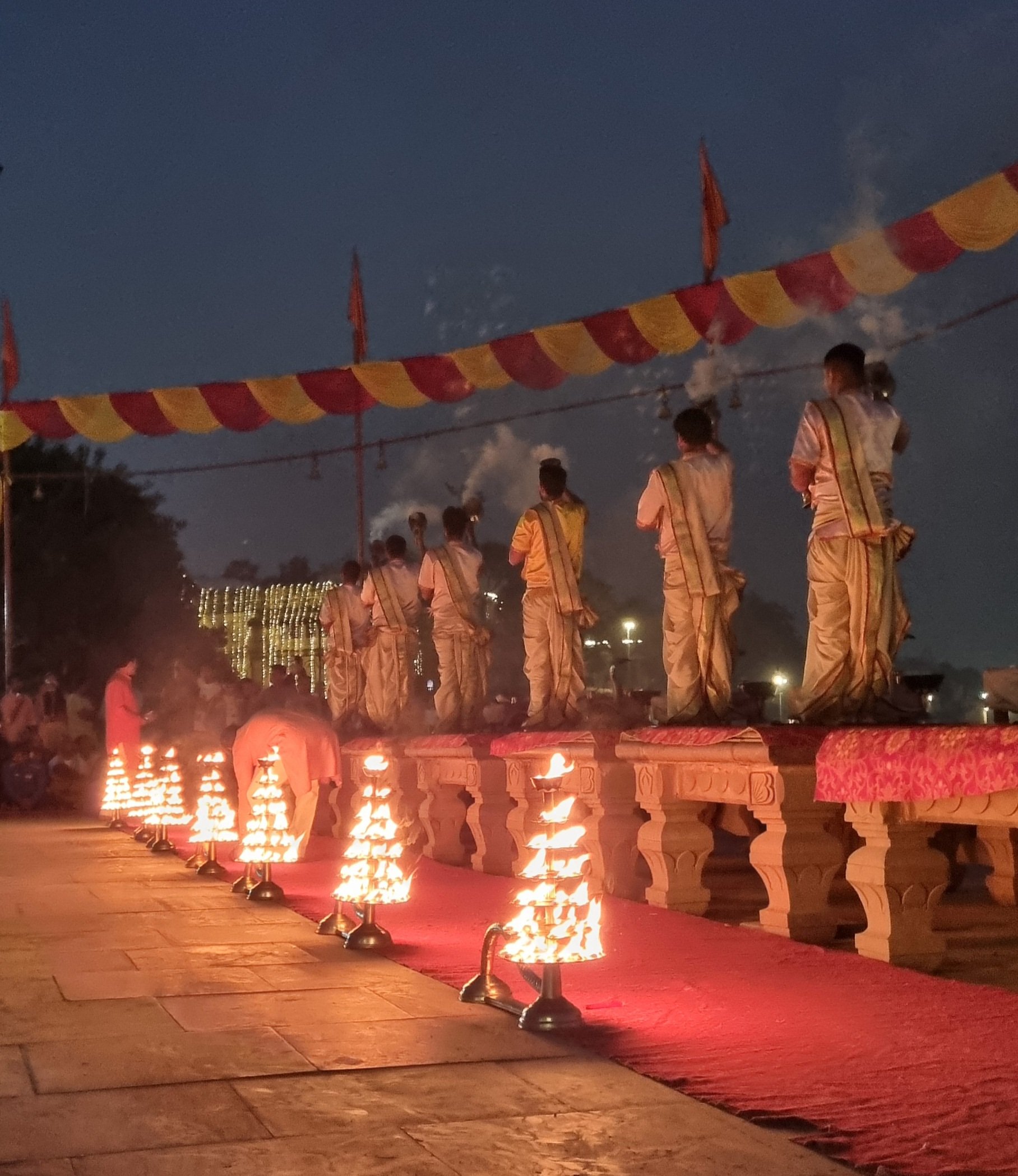 Subah-e-Banaras at Assi Ghat.