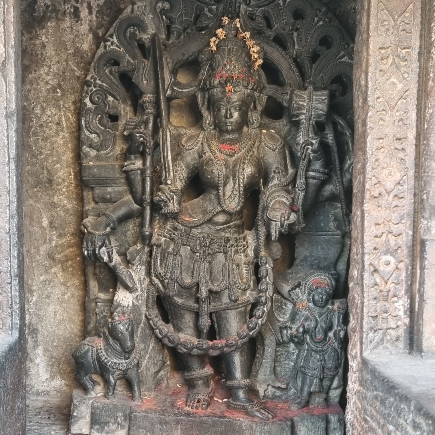 A female deity, perhaps Mohini.