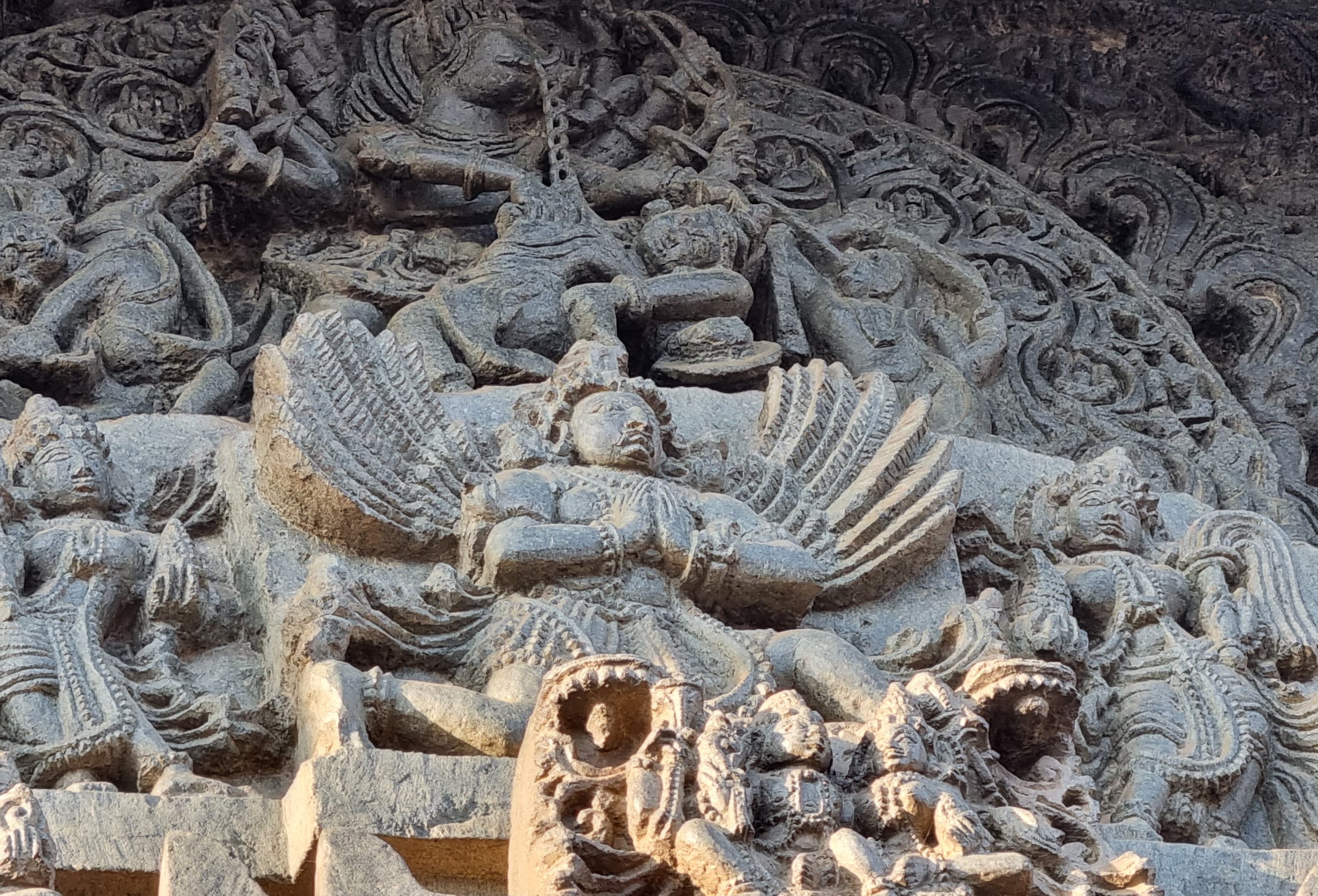 Garuda & Narasimha.