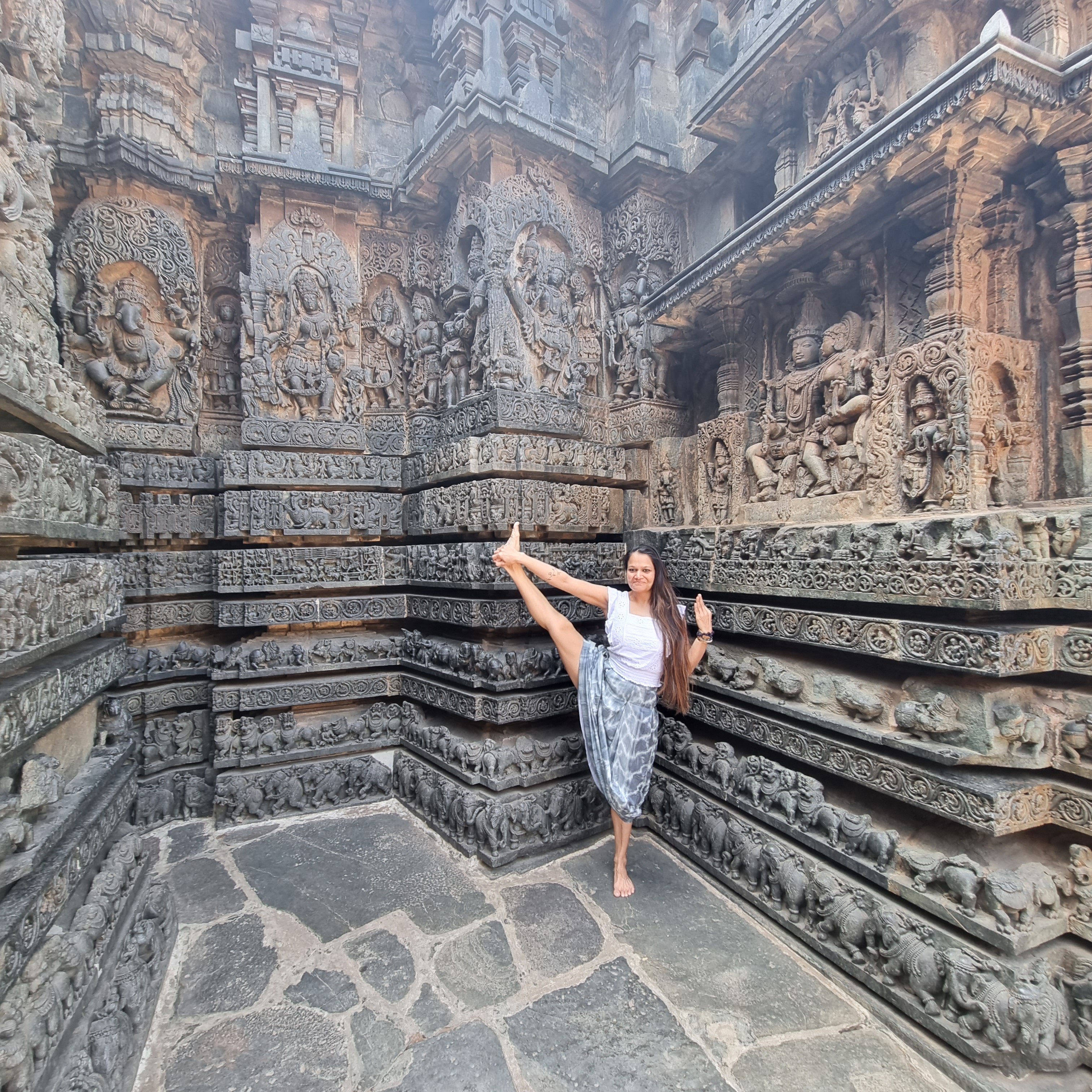 Trivikramasana - an attempt.