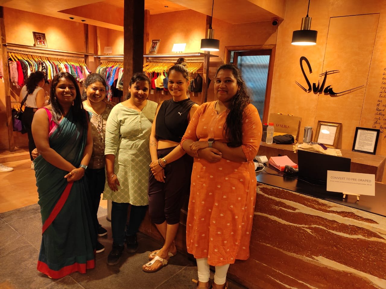 The Suta crew - who made the event seamless and fun.