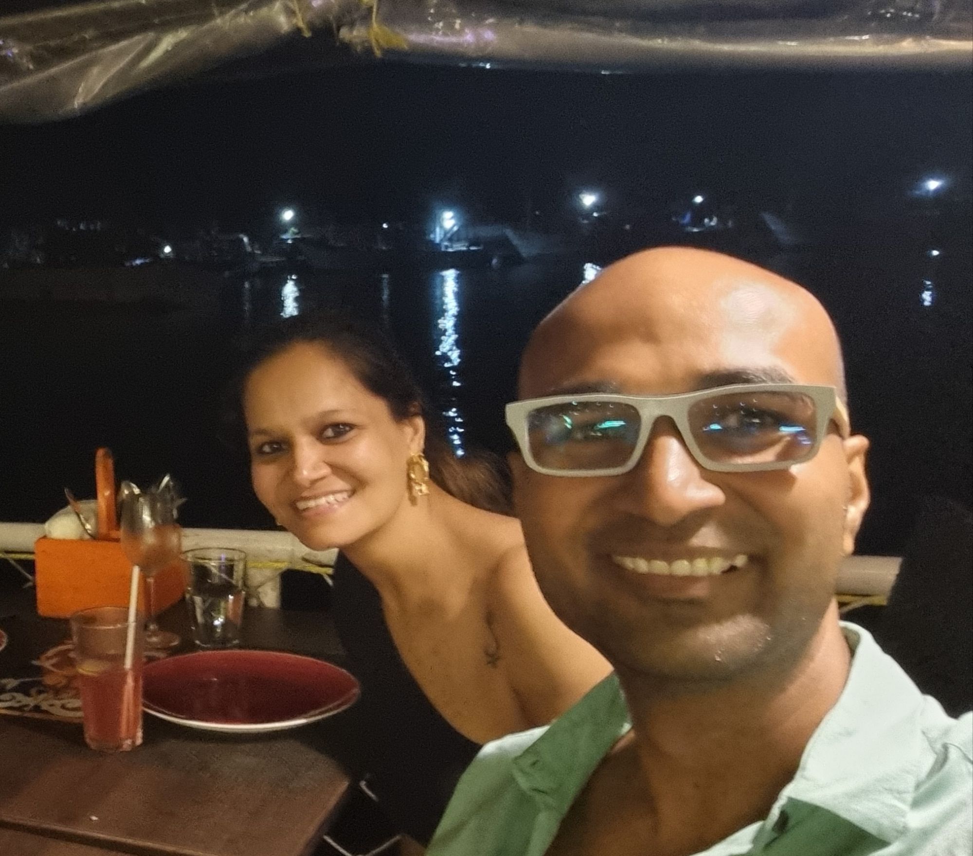 Riverside dinners in Goa.