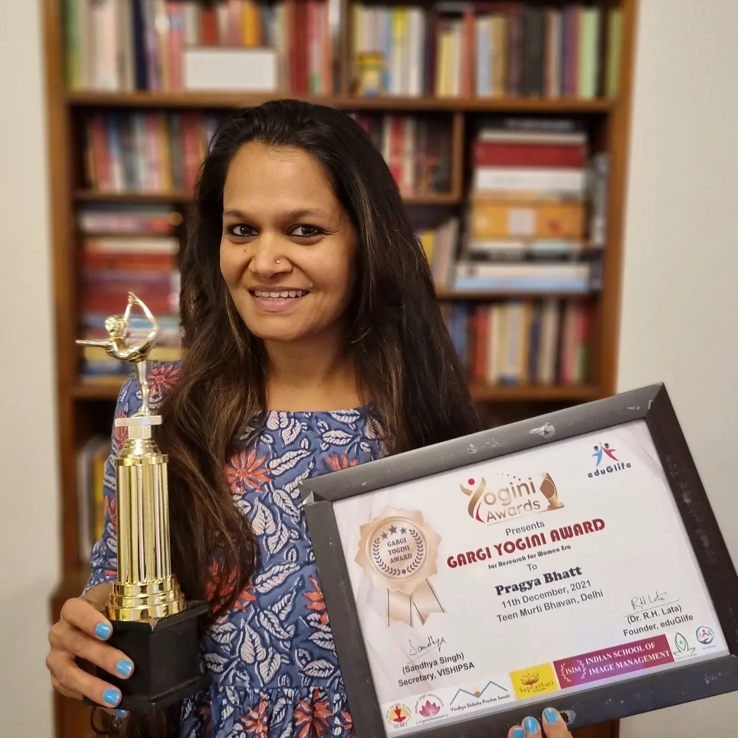 gargi yogini award recipient.