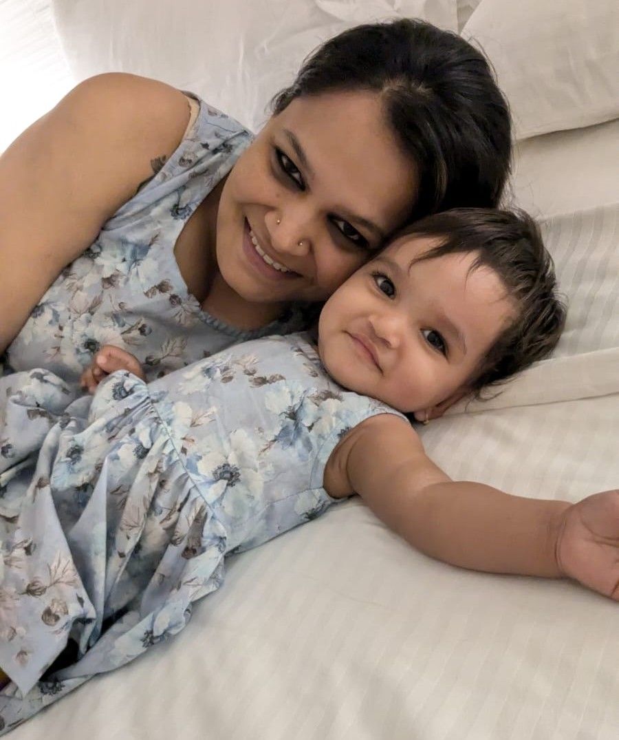 Practicing mindful parenting in Sri Lanka.